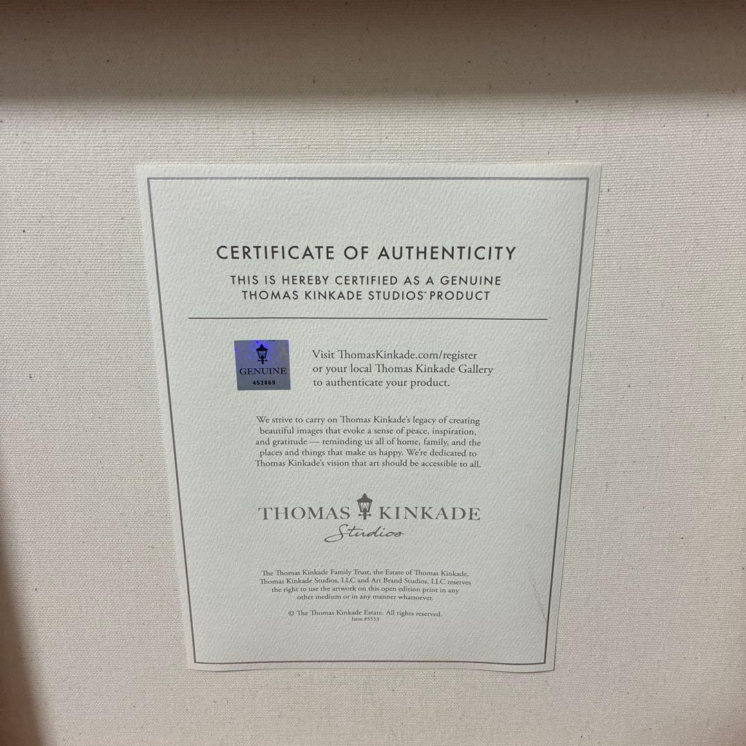 トーマス・キンケード ミッキーとミニー Disney 風景画