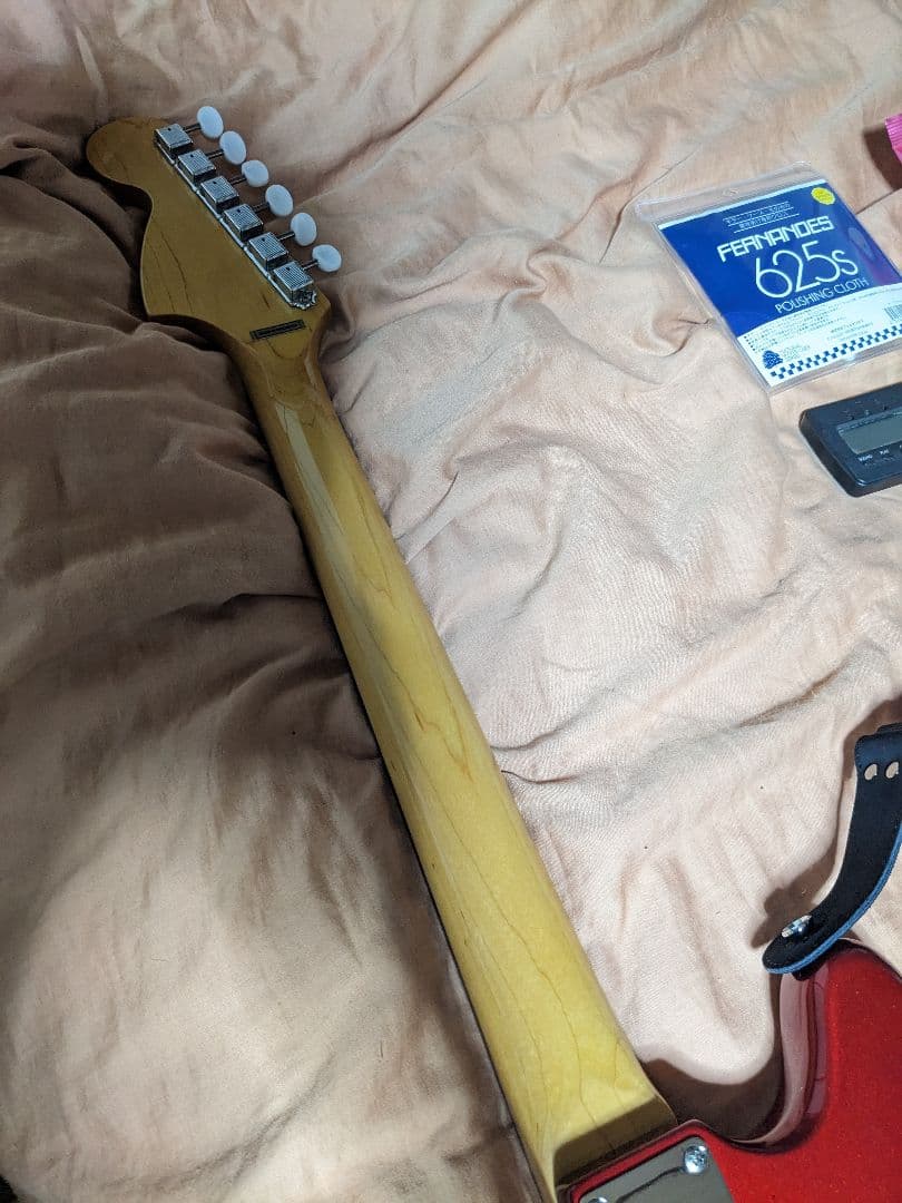 限定版 けいおん！中野梓 モデルギター 中古美品 ソフトケース シール