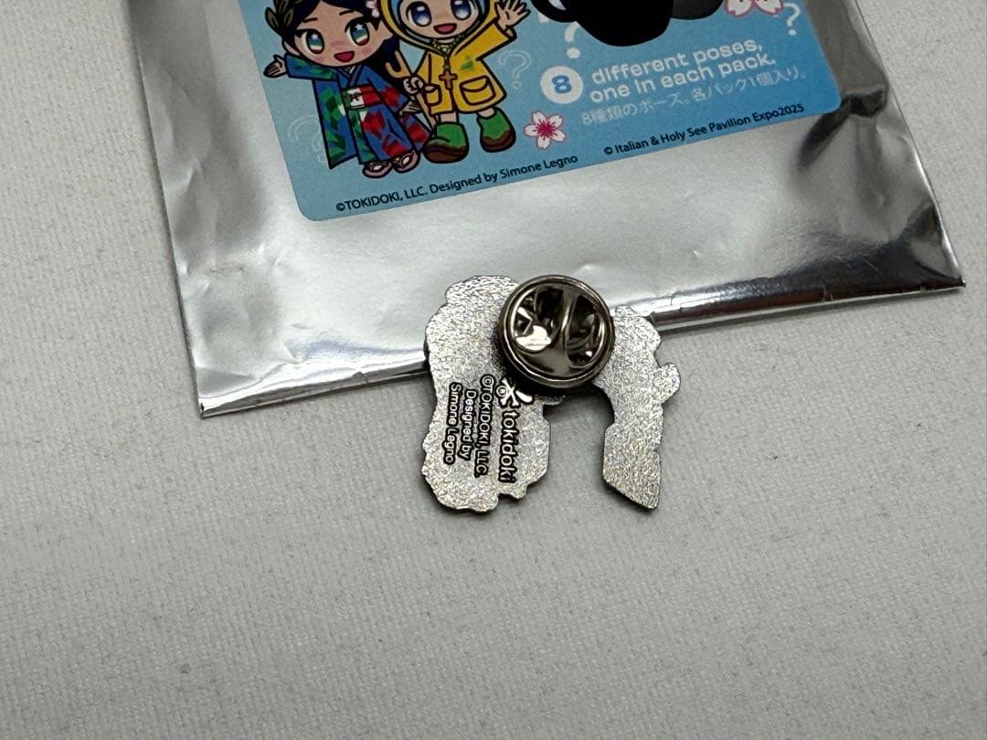 大阪関西万博 イタリア館 イタリアちゃん ピンバッジ - メルカリ