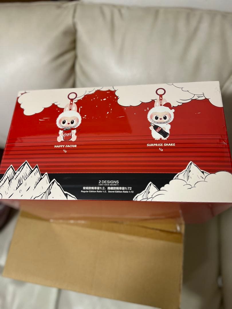 ぬいぐるみ POPMART The Monster Coca Cola