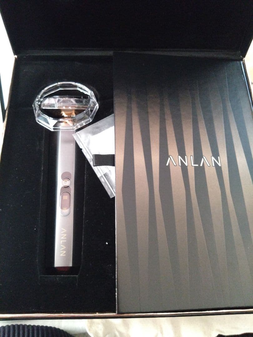 あんこ様☆ANLAN 美顔器 付属品あり 楽天市場】【ランキング1位】美顔器 リフトアップ EMS 金メッキ IPX6