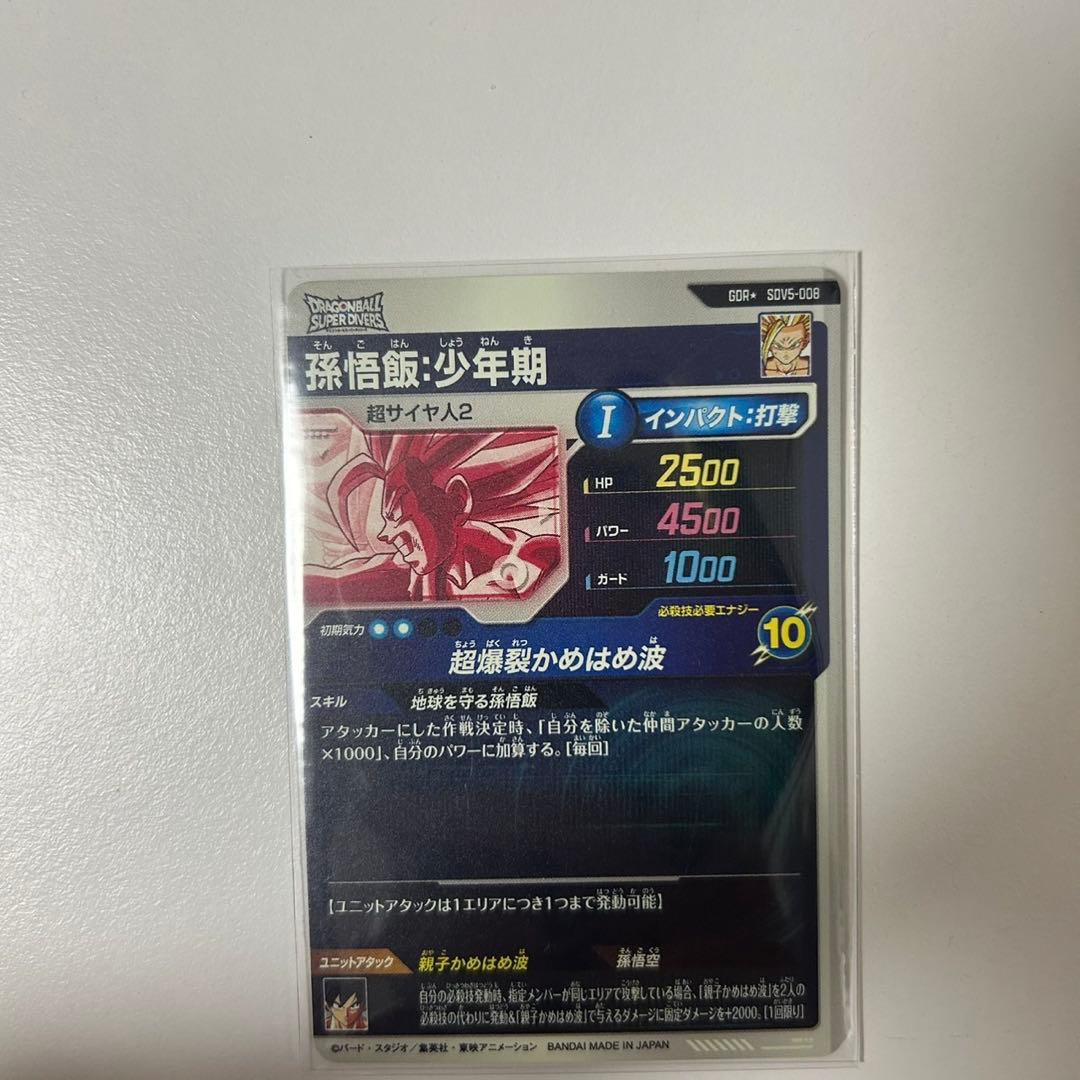 む*様 ドラゴンボールスーパーダイバーズ SDV5-008 孫悟飯少年期パラレル