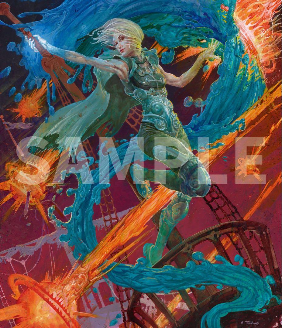 MTG 意志の力 キャンバスアート 大 マジック大戦祭 - メルカリ