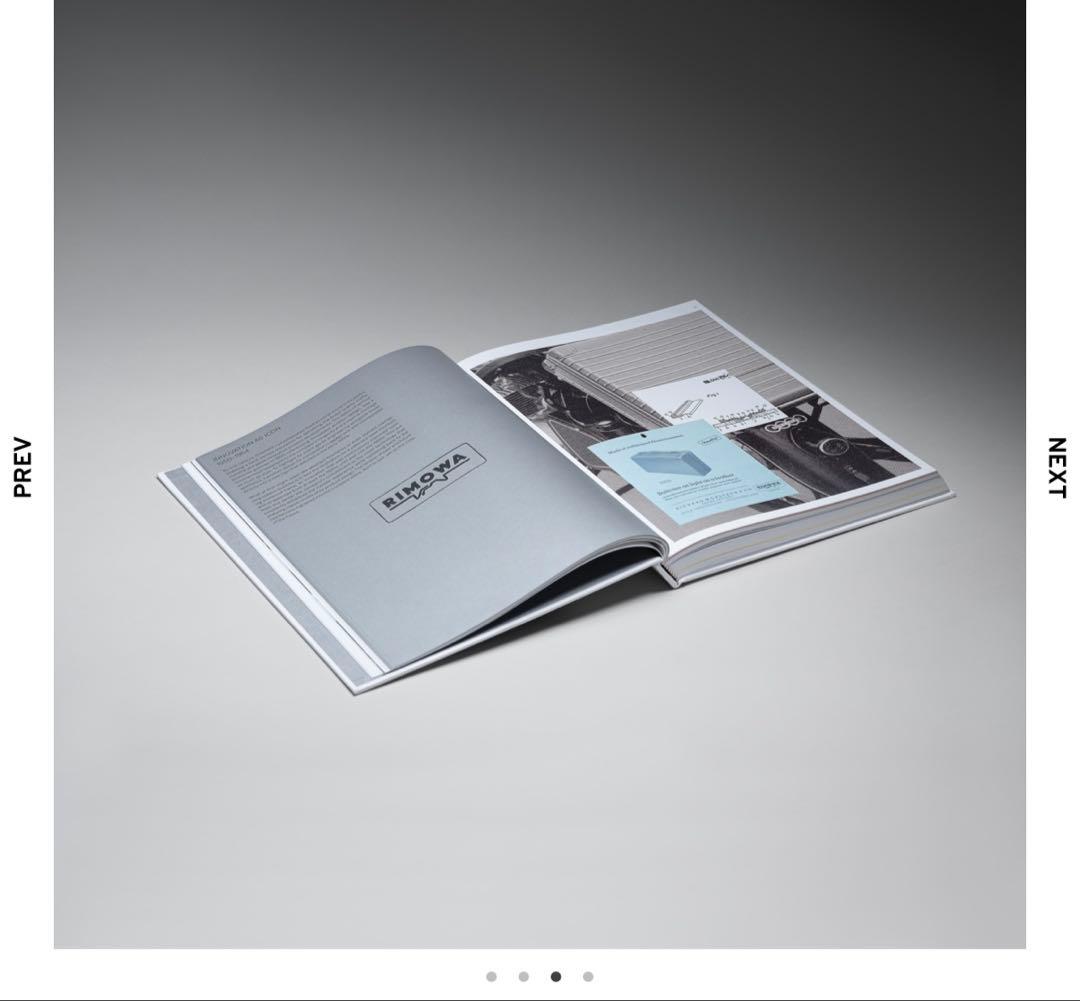 本RIMOWAアーカイブブック since1898裏一部傷あり