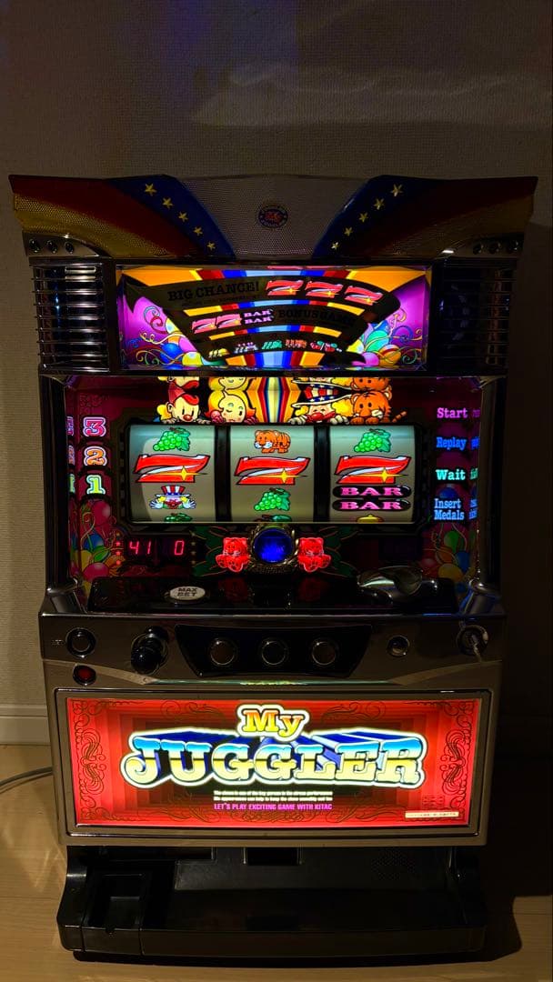 マイジャグラー3(送料込)パチスロ実機