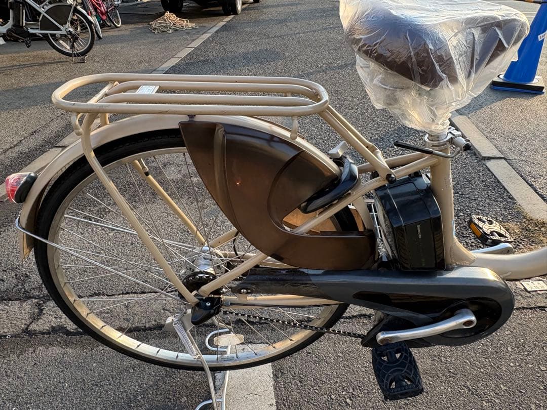 中古YAMAHA電動アシスト自転車　12.8Ah 大阪　014番