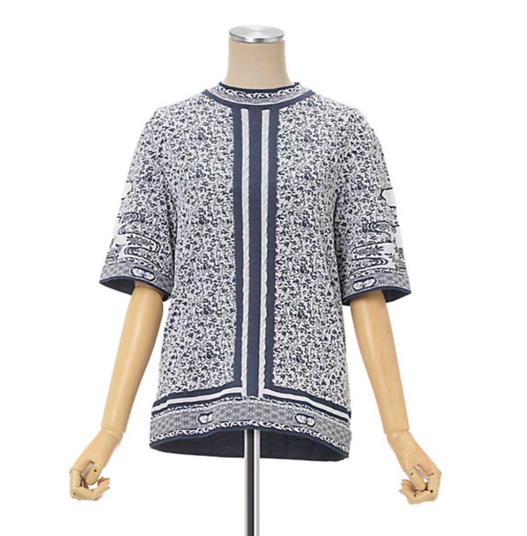 mame新品ランドスケープニット伊勢丹別注 MM24SS-KN508NA-04?$VS_1500$