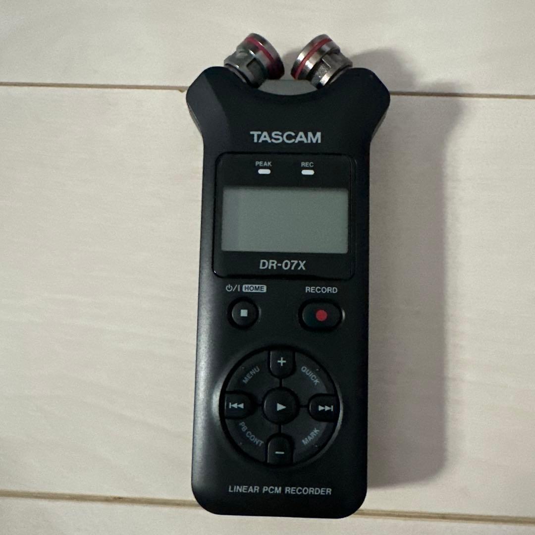 配信機器・PA機器・レコーディング機器 TASCAM DR-07X TASCAM DR-07X Handheld Stereo Recorder – Kraft Music