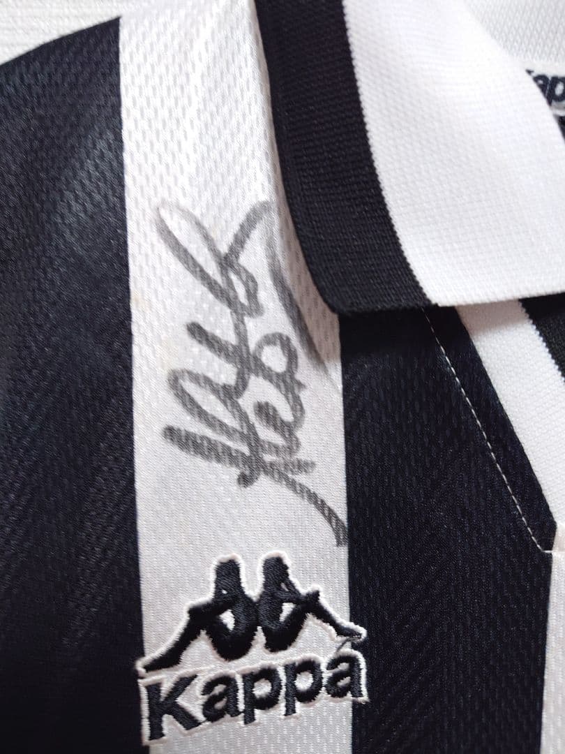 Kappa ユベントス デルピエロ サイン入ユニフォーム シリアルナンバー