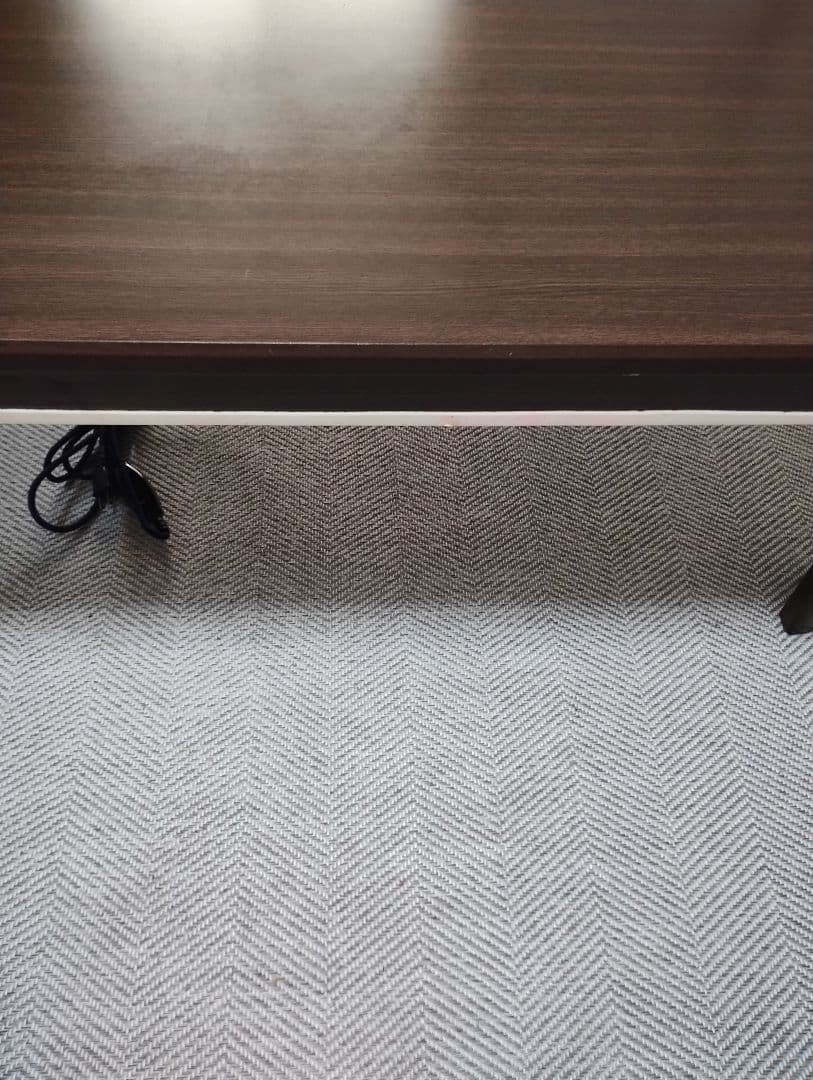 KIRA様専用【値下げ中】木製ダークブラウン長方形こたつ ニトリ - メルカリ