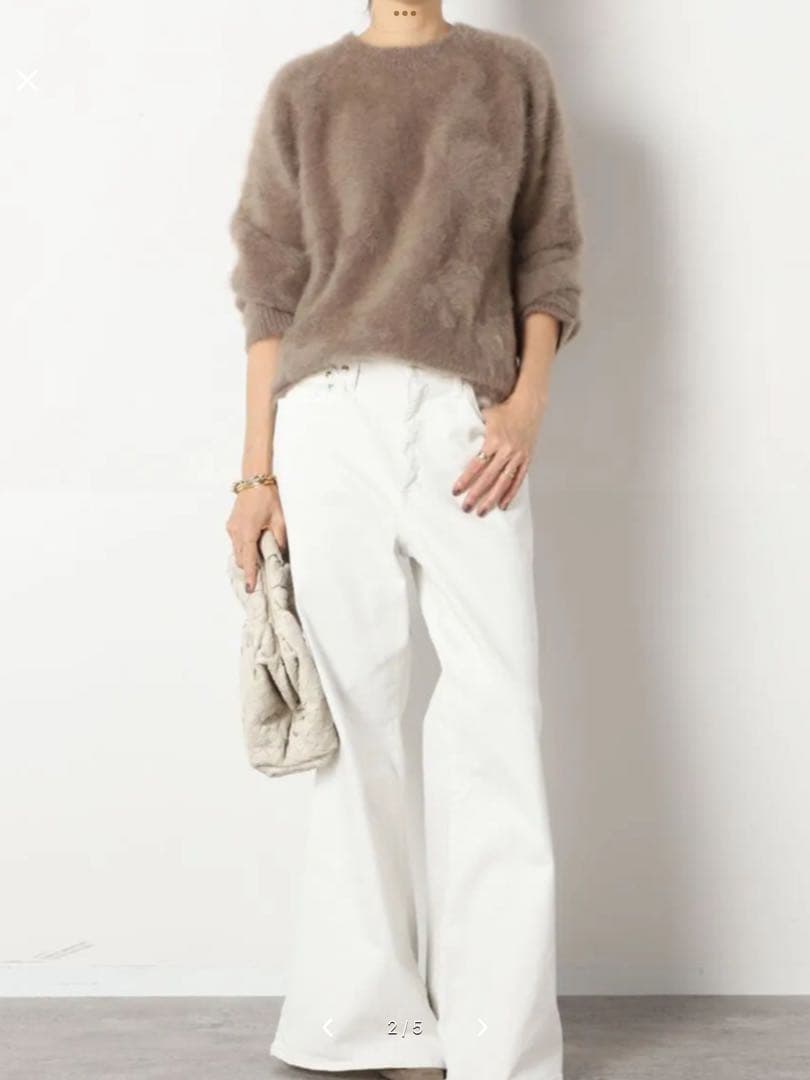 Deuxieme Classe DUET ニット キャメル - メルカリ