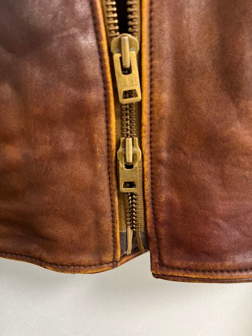 johnbull ジョンブルプライベートラボ ライダース 姫路馬革 - メルカリ