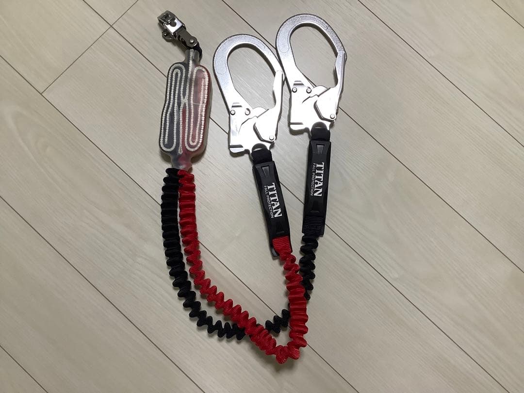 タイタン　ツインランヤード サンコー タイタン ランヤード EXJダブル 墜落制止用器具 HL