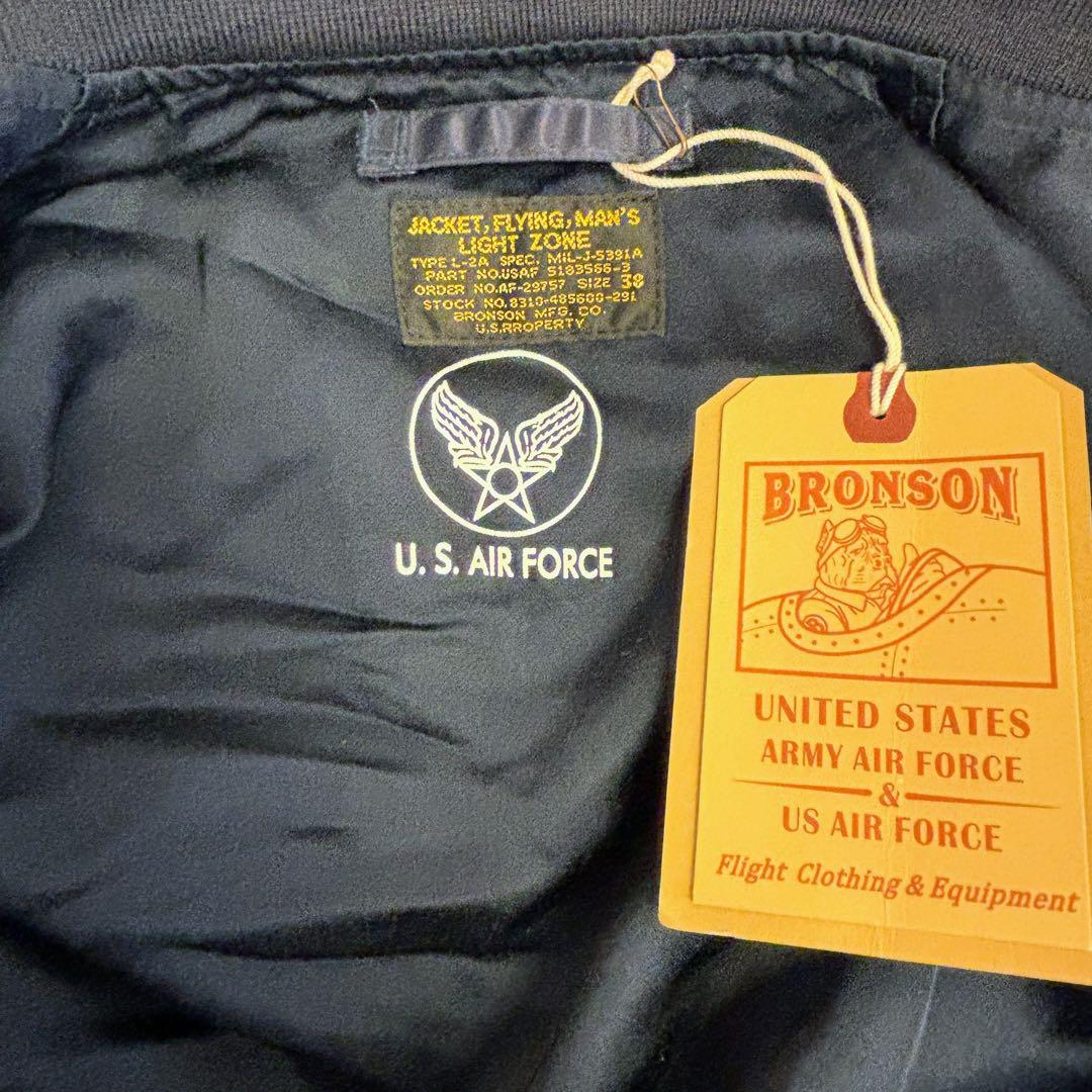 ブロンソン L-2A フライトジャケット 38 Mサイズ相当 新品 - メルカリ