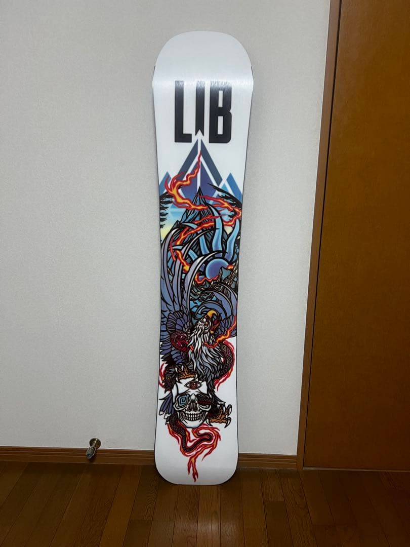 LIB TECHテレインレッカー 154センチ25-26モデル ソールカバー付き