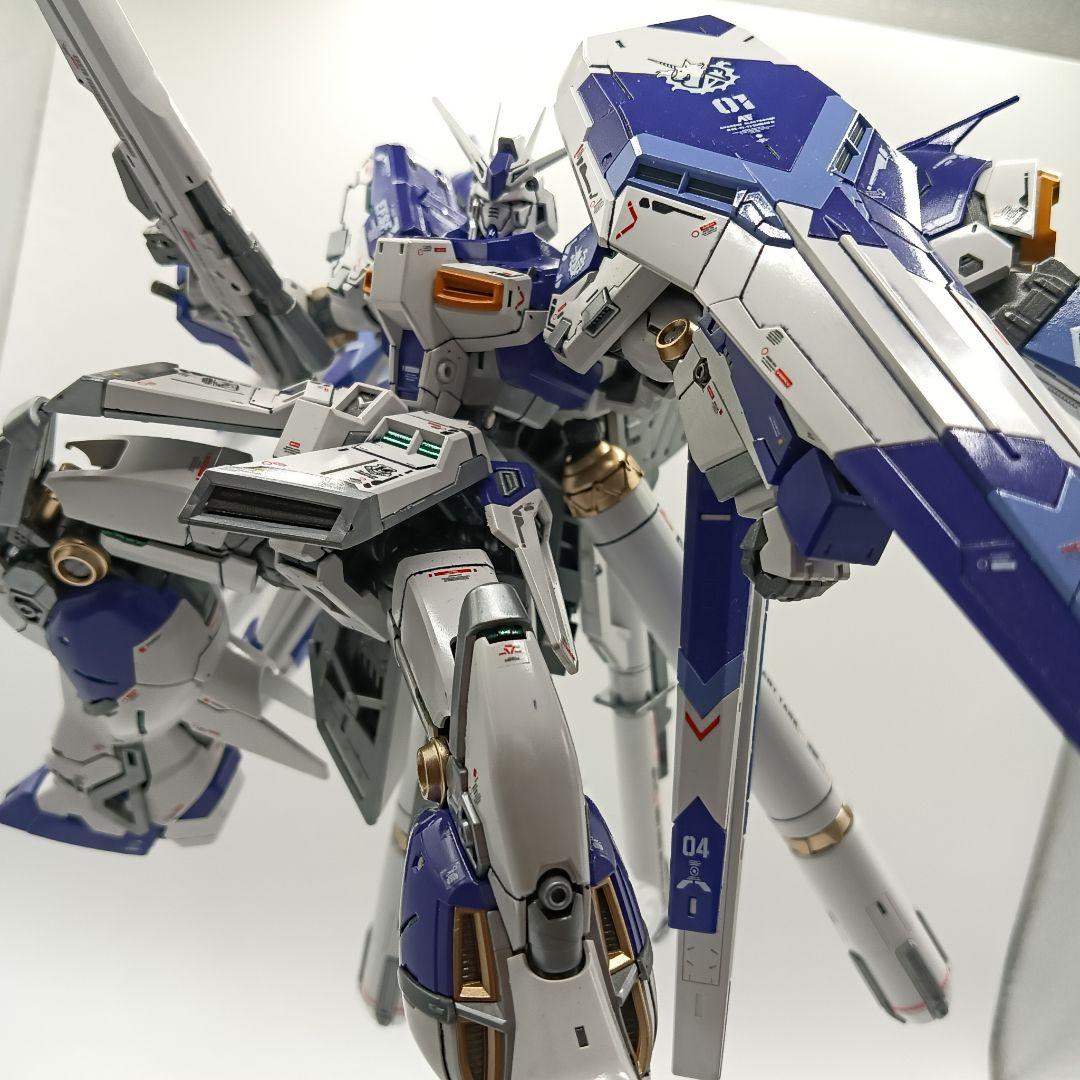 RGHiニューガンダム塗装完成品ジャンク