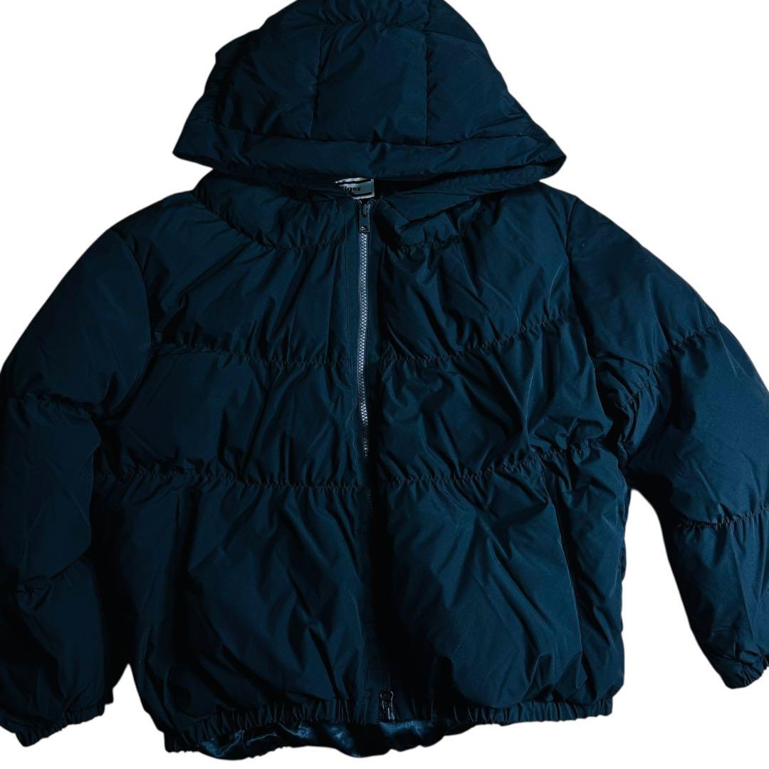 極美品 オニツカタイガー 高級ダウンジャケット 黒 M 90%ダウン 完売