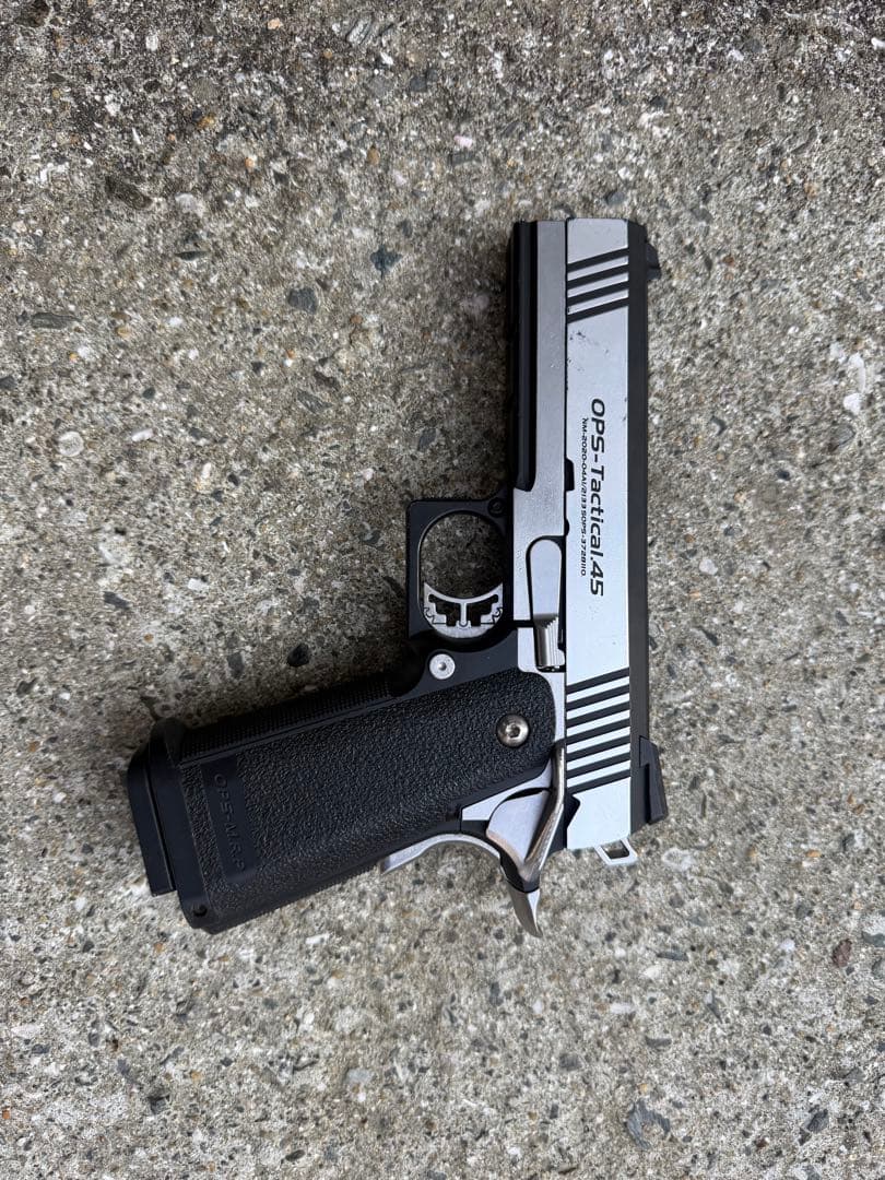 OPS Tactical モデルガン シルバー/ブラック ARMY ARMAMENT ジョン ウィック 4 タラン タクティカル ピット