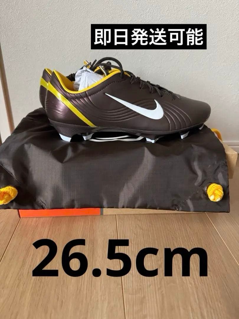 ナイキ マキュリアル ヴェイパー 1 RGN SE Nike Mercurial Vapor 1 RGN SE FG 'Chrome Lime' R9 Men's Size 5