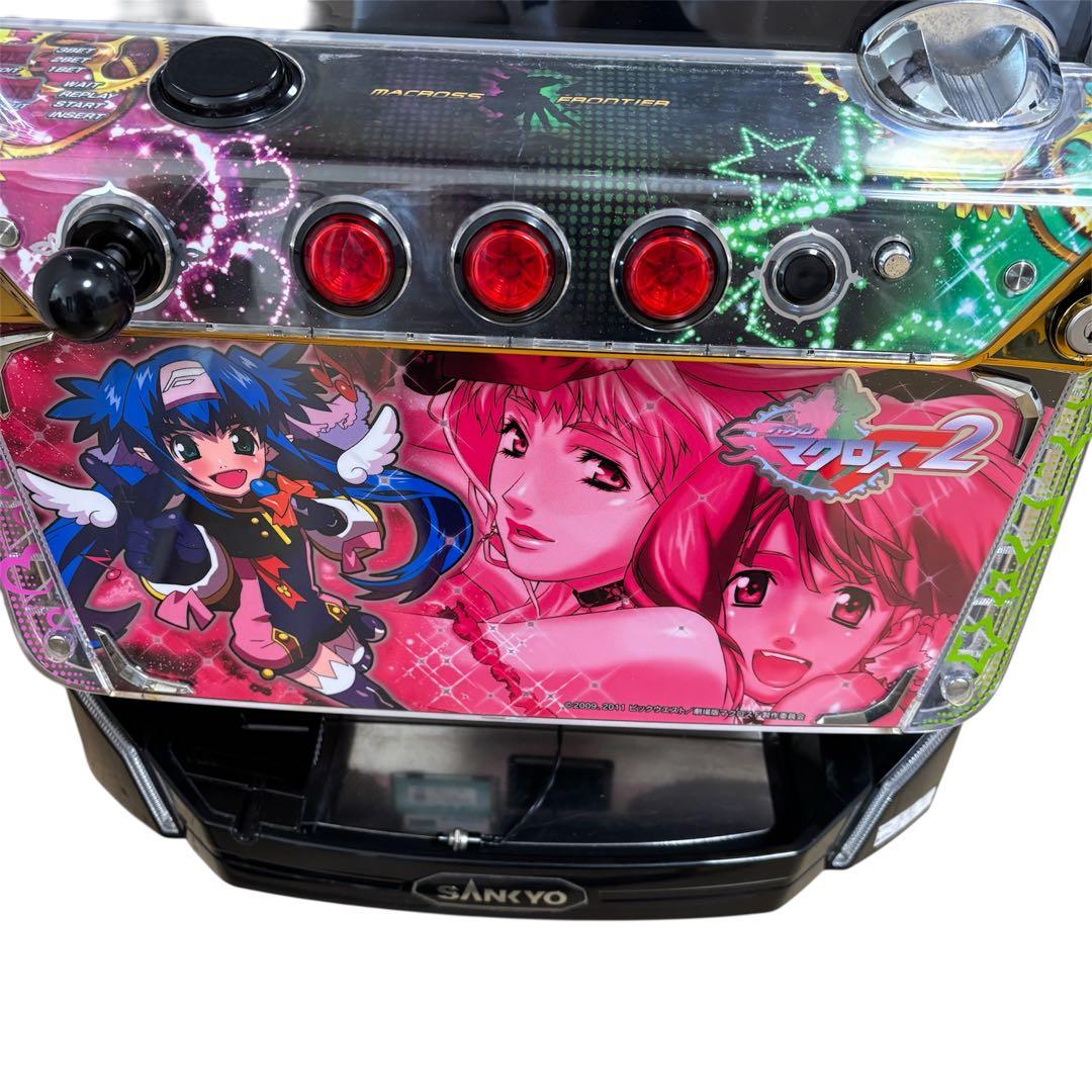 スロット実機 マクロスF2 メダル不要機 ランカ シェリル クラン　音量調整