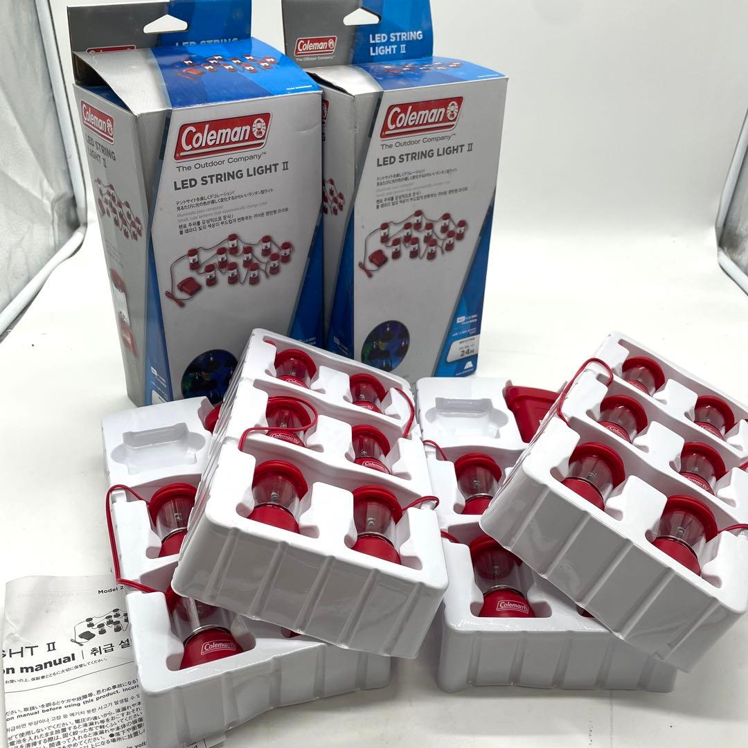 未使用 Coleman コールマン LEDストリングライトII LED - メルカリ