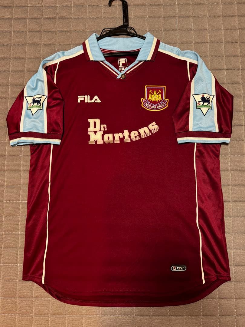 West ham 98/99 Home Rio Ferdinand - メルカリ