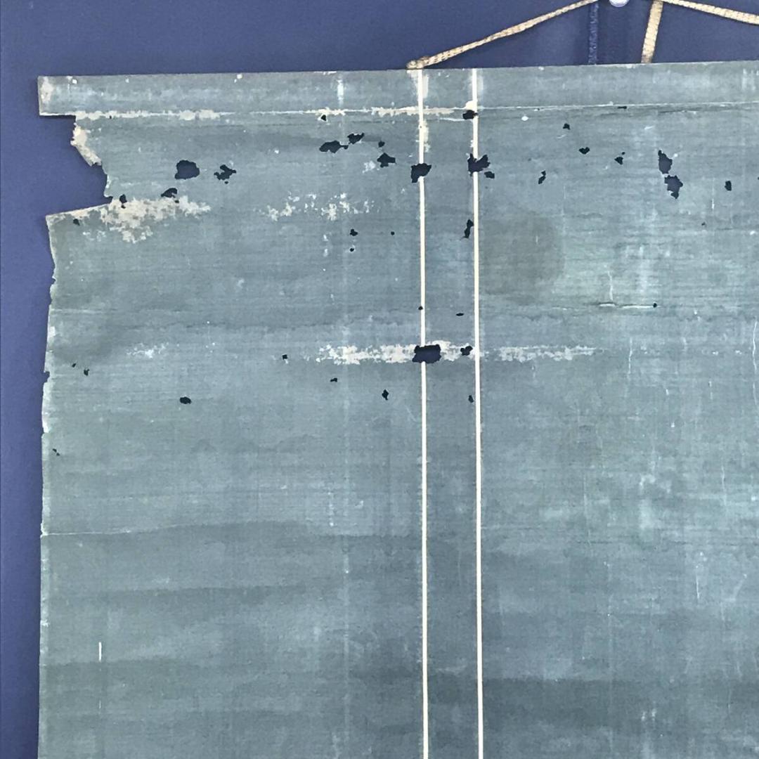 複製/柿本人麻呂/詠天/工芸品/書/掛軸☆宝船☆AH-509