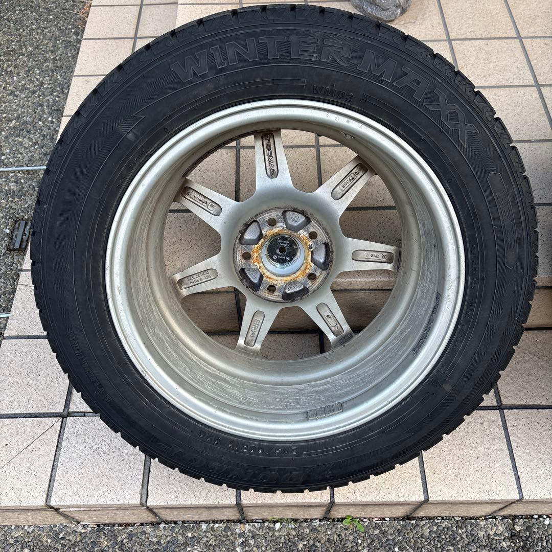 【used】205/60/R16 スタッドレスウィンタータイヤ ホイールセット
