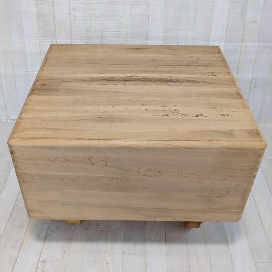 柾目 一枚板 碁盤 厚20.5cm 脚付き へそ付き 蓋付き