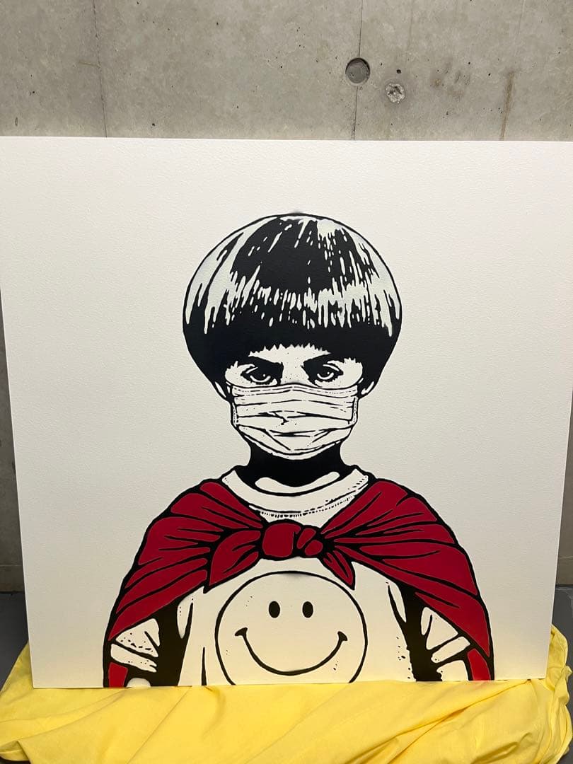 現代アート　HYKRX ヒャクラク　ステンシルアート 109772-1-