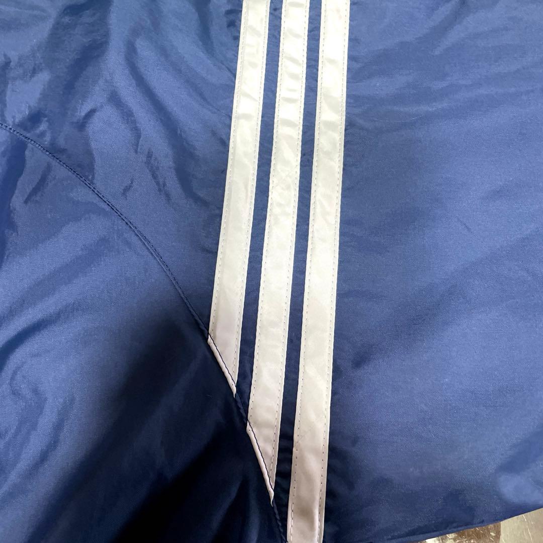 希少・ヴィンテージ】昭和adidas ネイビー ピステ・ウィンドブレーカー