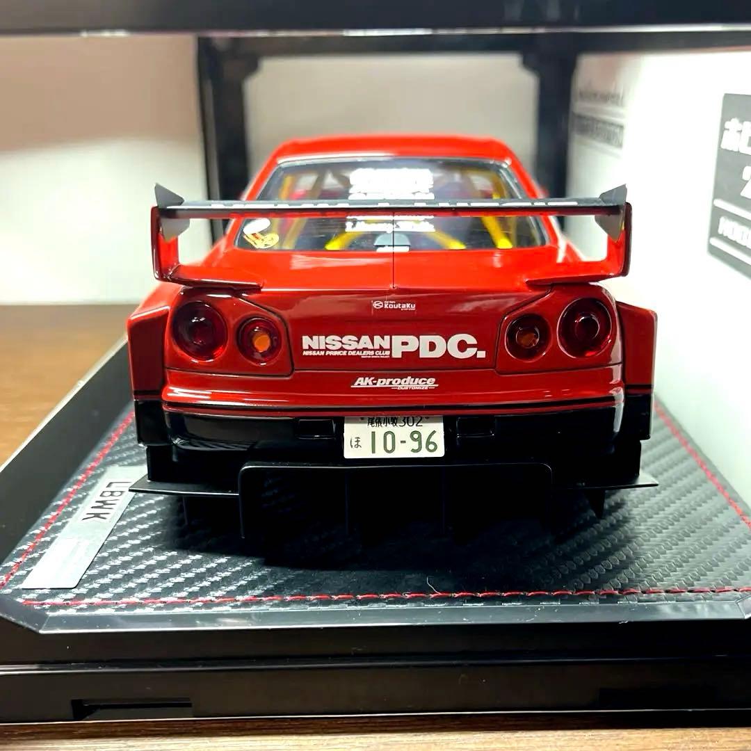 イグニッションモデル LB-ER34 スーパーシルエット スカイライン 1/18