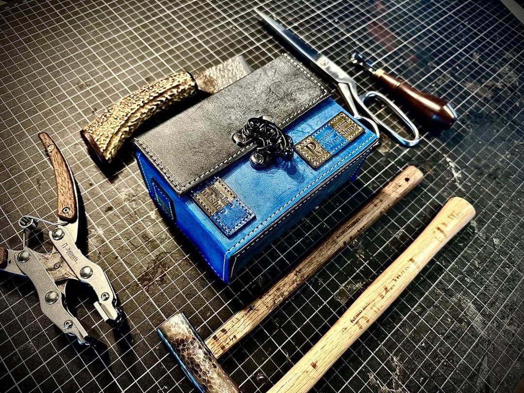 月末SALE！Pvt.Workshop 極CL 本革　デッキケース　ハーフ