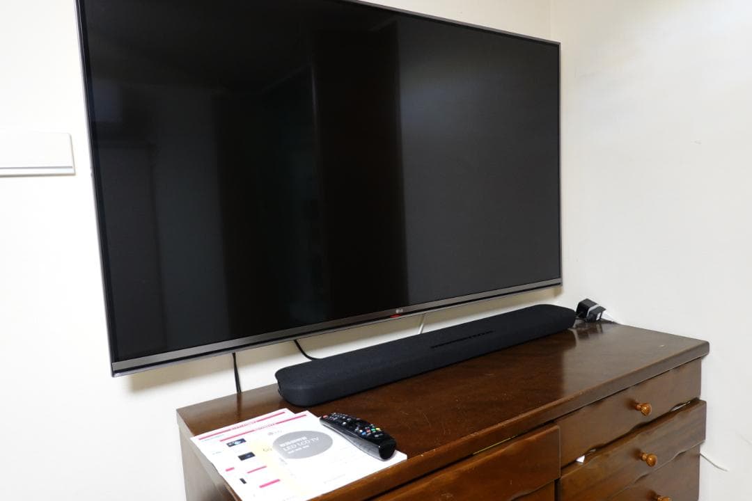 55型 4K液晶TV 【LG 55UH7500】壁掛け金具付、引取限定(大阪) - メルカリ