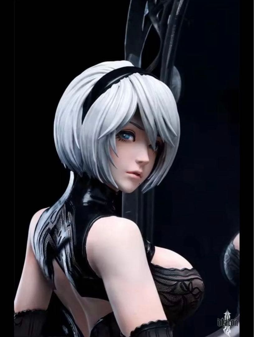 ニーア オートマタ 2B ヨルハ二号 フィギュア ガレージキット - メルカリ