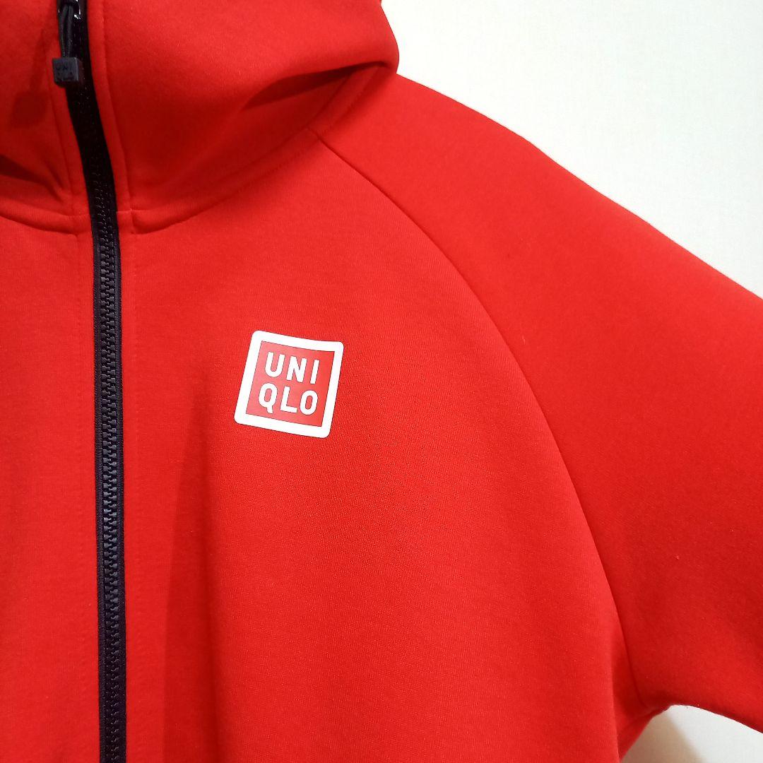 L！錦織圭モデル ユニクロ NK ドライストレッチ スウェットパーカー