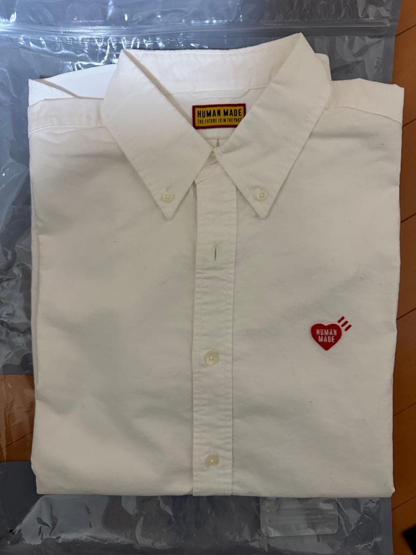 human made オックスフォードシャツ - メルカリ