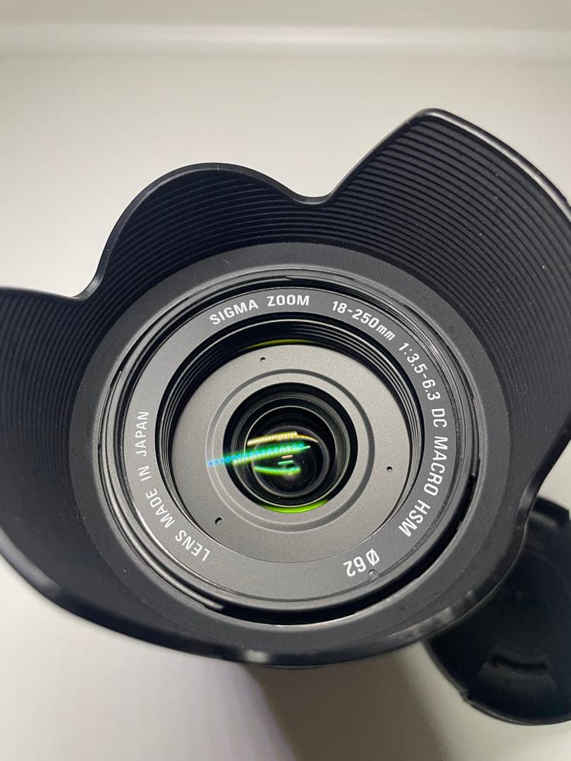 【美品】SIGMA 18-250mm F3.5-6.3 DC MACRO HSM