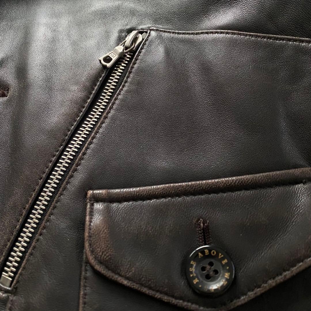 美品 WTAPS 10AW DAS BOOT レザージャケット ロゴタグ 希少 - メルカリ