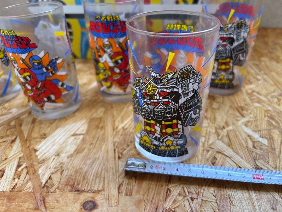 【レア】カクレンジャー グラスセット 5個 未使用品
