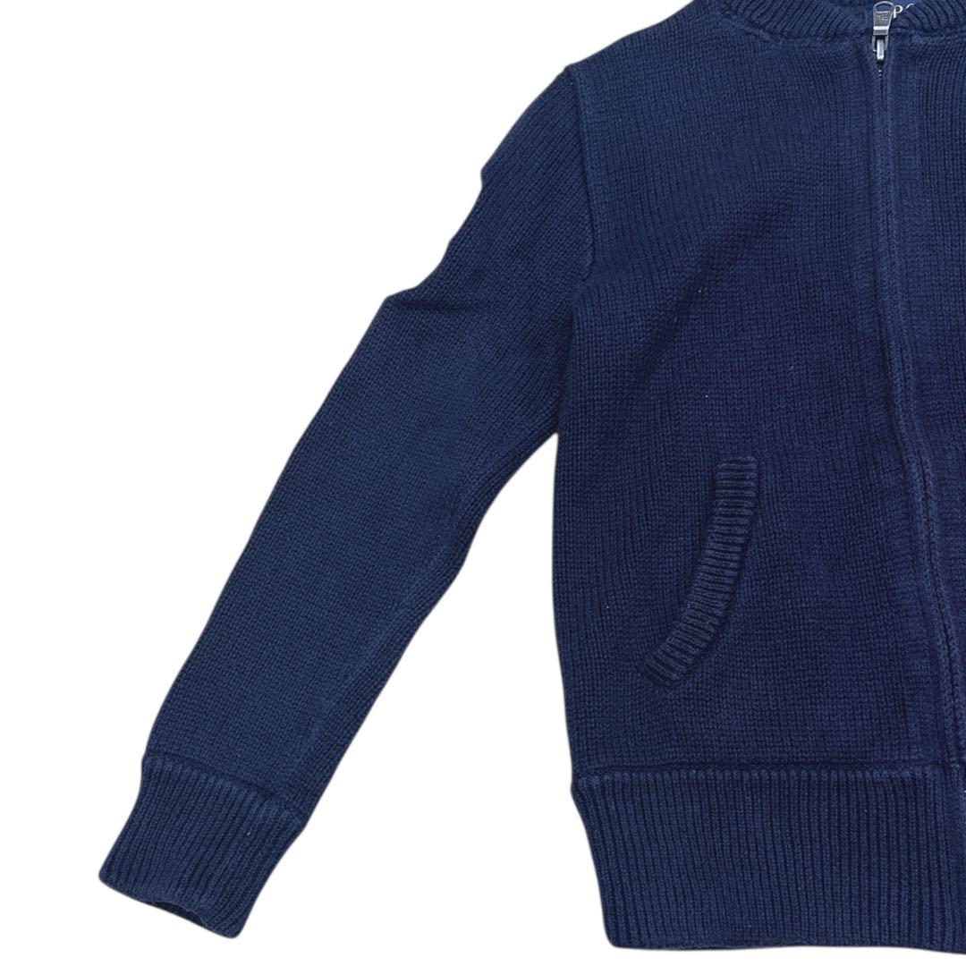 ポロ ラルフローレン セーター フルジップ ビッグポニー ドライバーズ