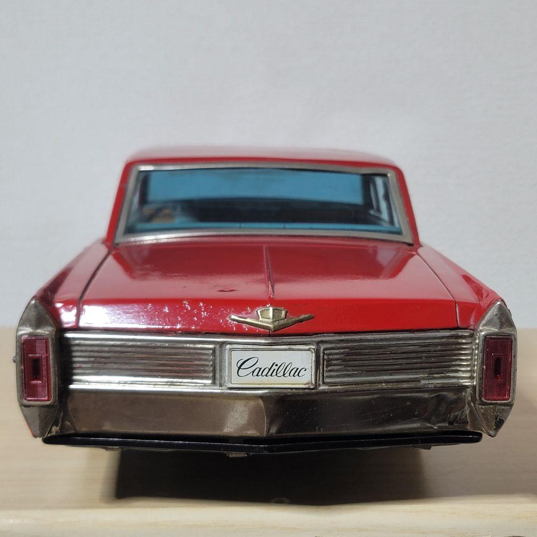 野村トーイ ブリキ 特大キャデラック赤色 65cm - メルカリ