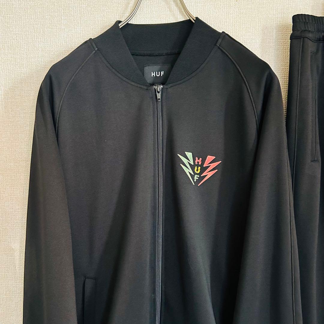 美品】ハフHUF セットアップ トラックジャケット葛飾北斎 ジャージ XL