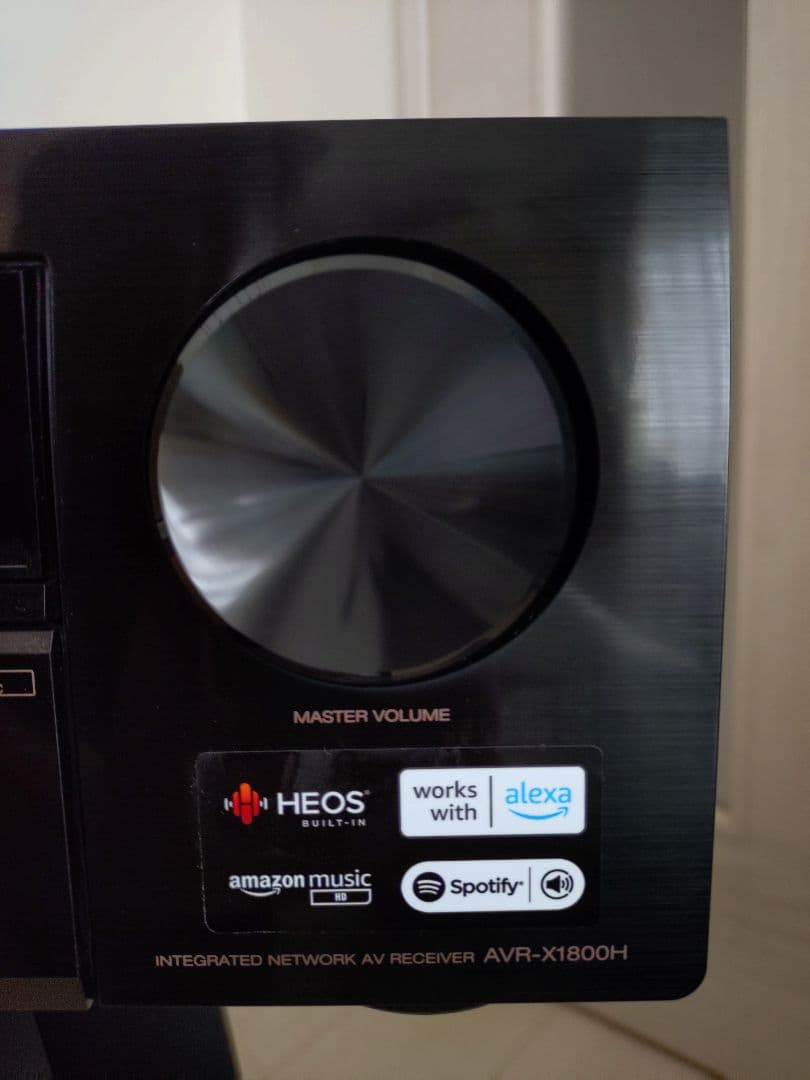 【2024年製・美品】デノン AVR-X1800HK 7.2ch AVアンプ