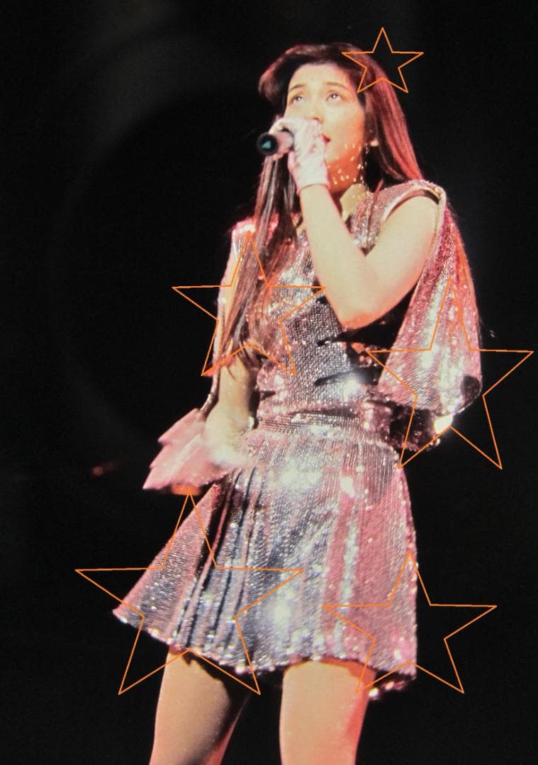 激レア！　森高千里　ポジフィルム５枚