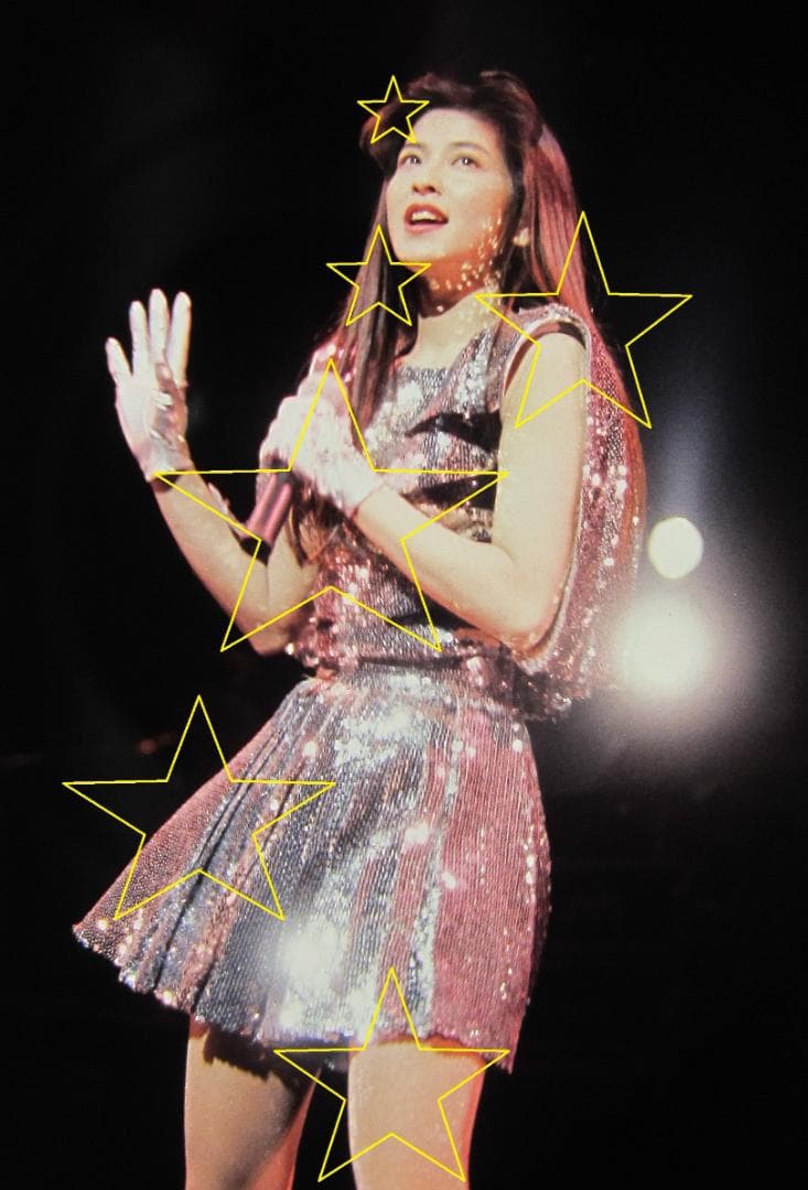 激レア！　森高千里　ポジフィルム５枚