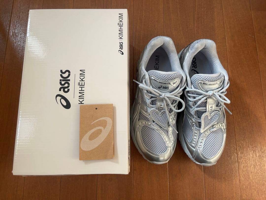 【KIMHEKIM × Asics）キムヘキム 23.5cm シルバー