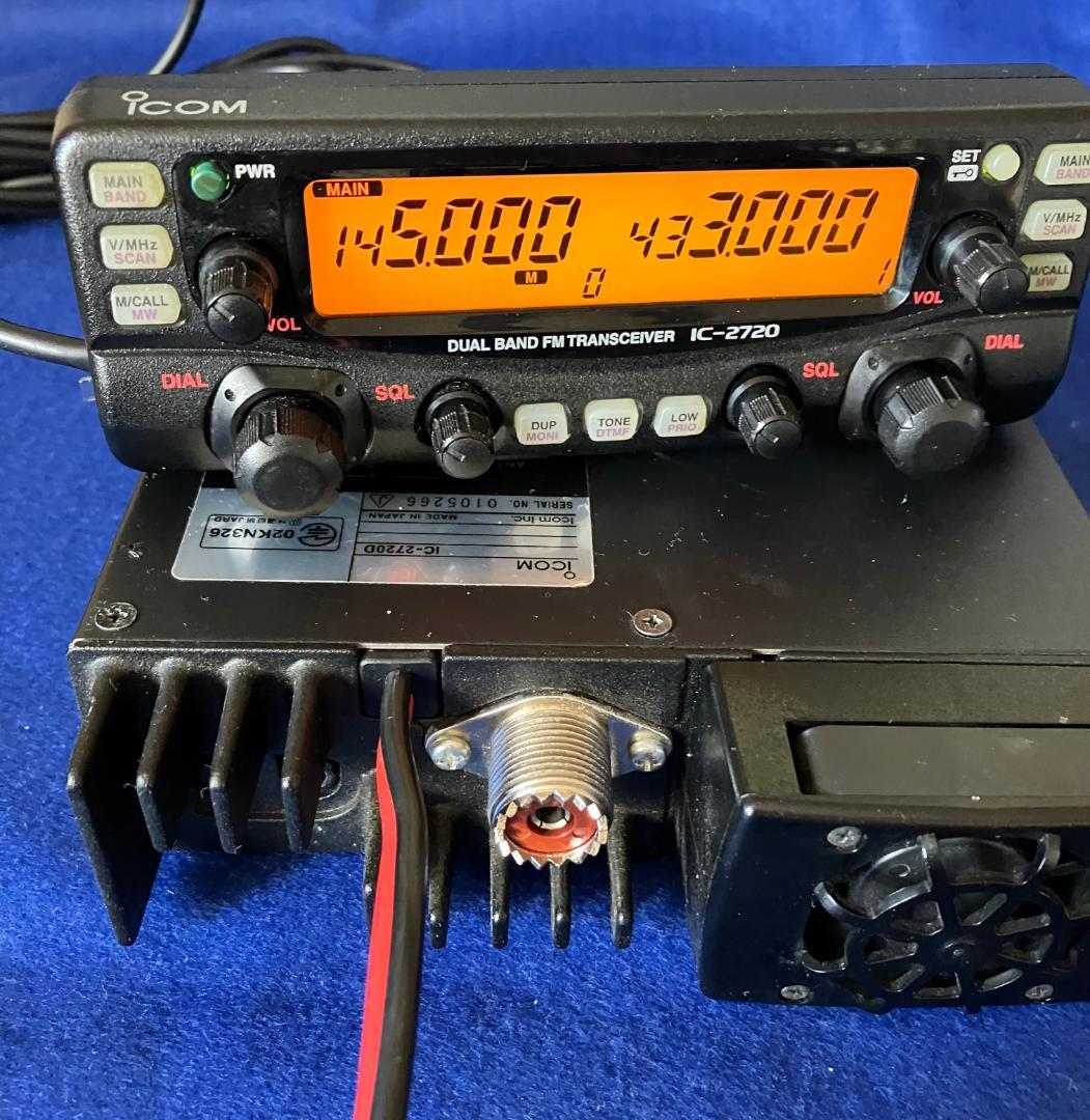 iCOM　 IC-2720D 144MHz/430MHz　【訳あり品】 Yahoo!オークション -「ic-2720d」の落札相場・落札価格