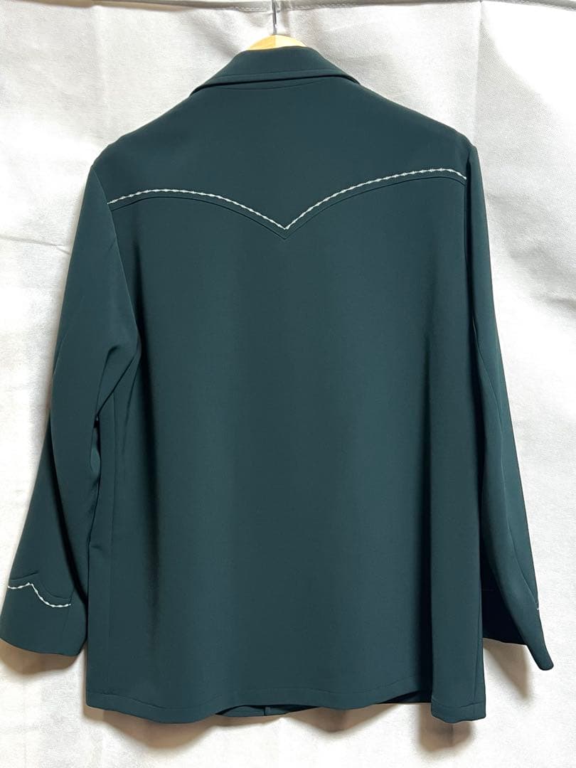 Needles ニードルズ パイピング カウボーイジャケット ダークグリーン