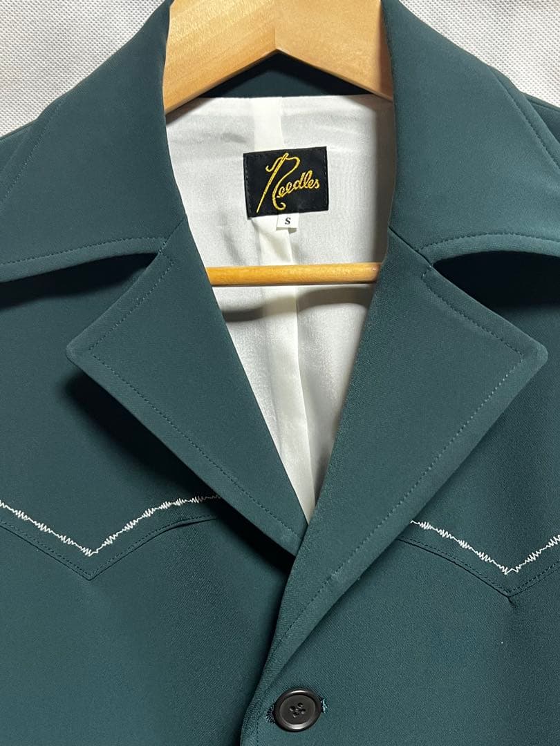Needles ニードルズ パイピング カウボーイジャケット ダークグリーン